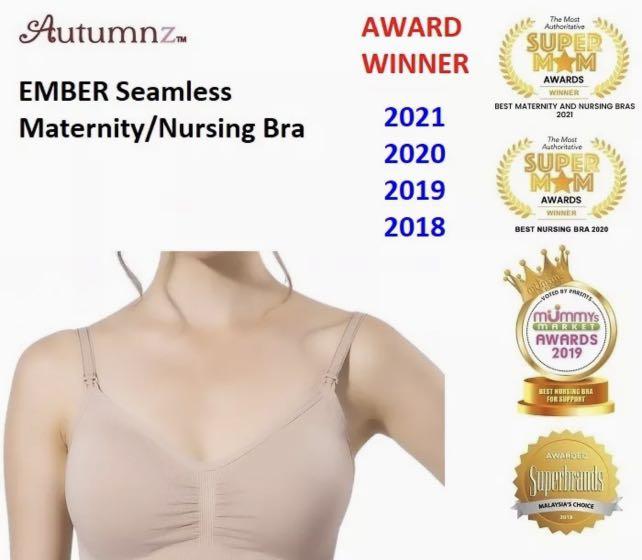 Autumnz Ember Seamless Nursing Bra (Size L), Babies & Kids, Nursing &  Feeding, Breastfeeding & Bottle Feeding on Carousell