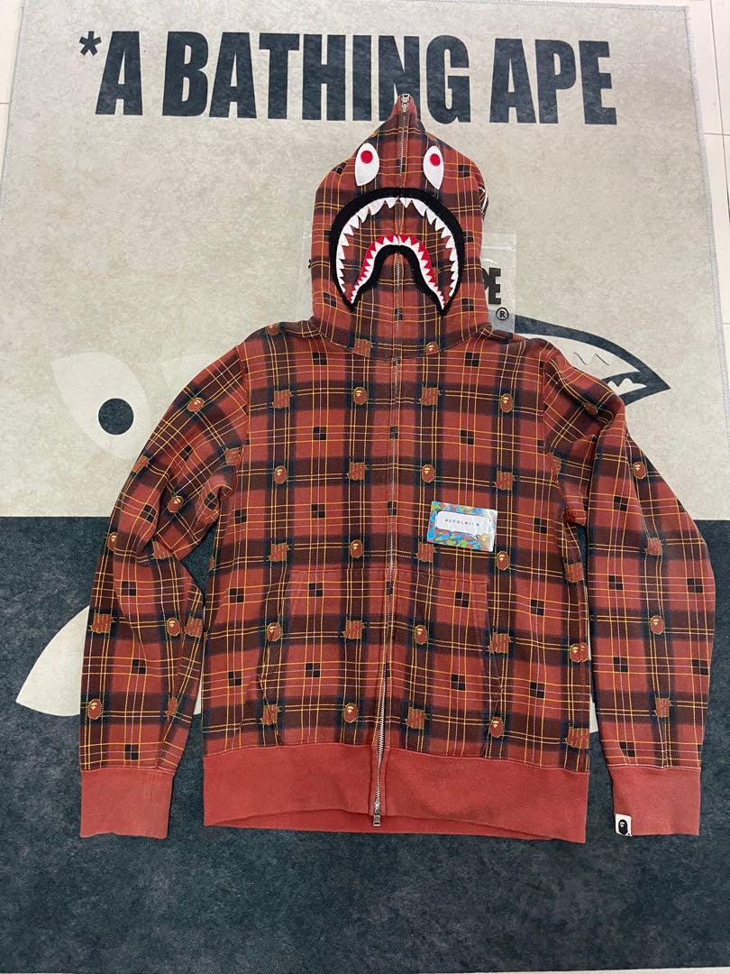 Bape undefeated shark hoodie