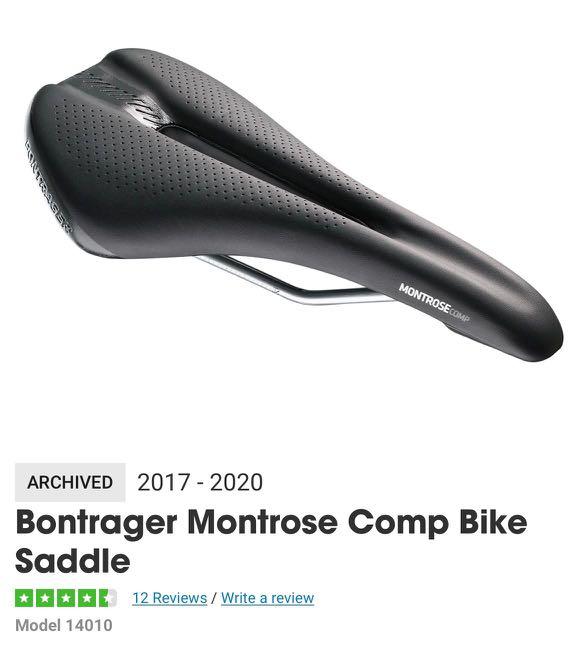Selle bontrager montrose comp shop