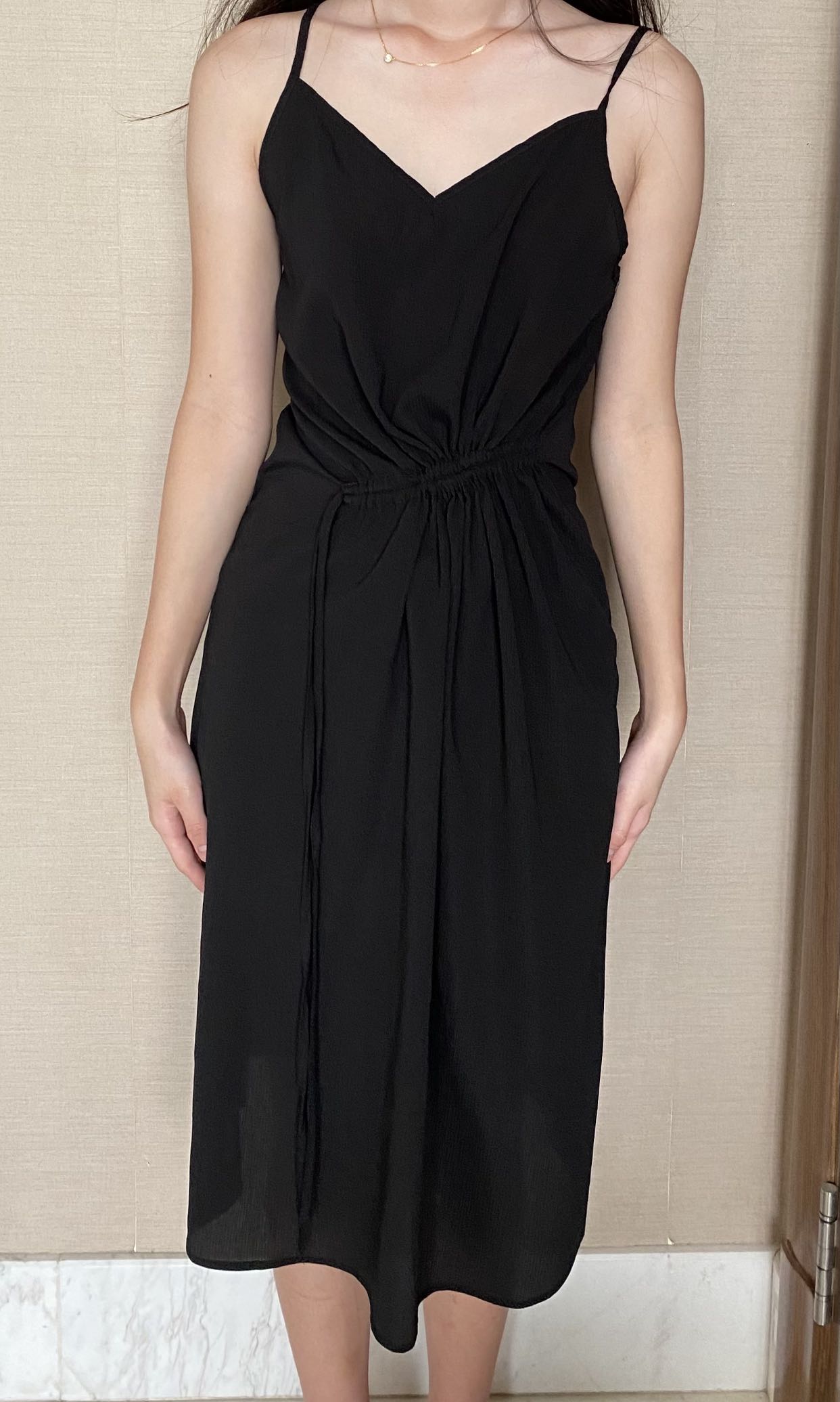 Black tank top dress, Fesyen Wanita 
