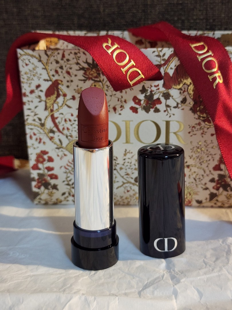 Dior Red Pansy 858 Rouge Dior Lip Color 2021 Review  Swatches