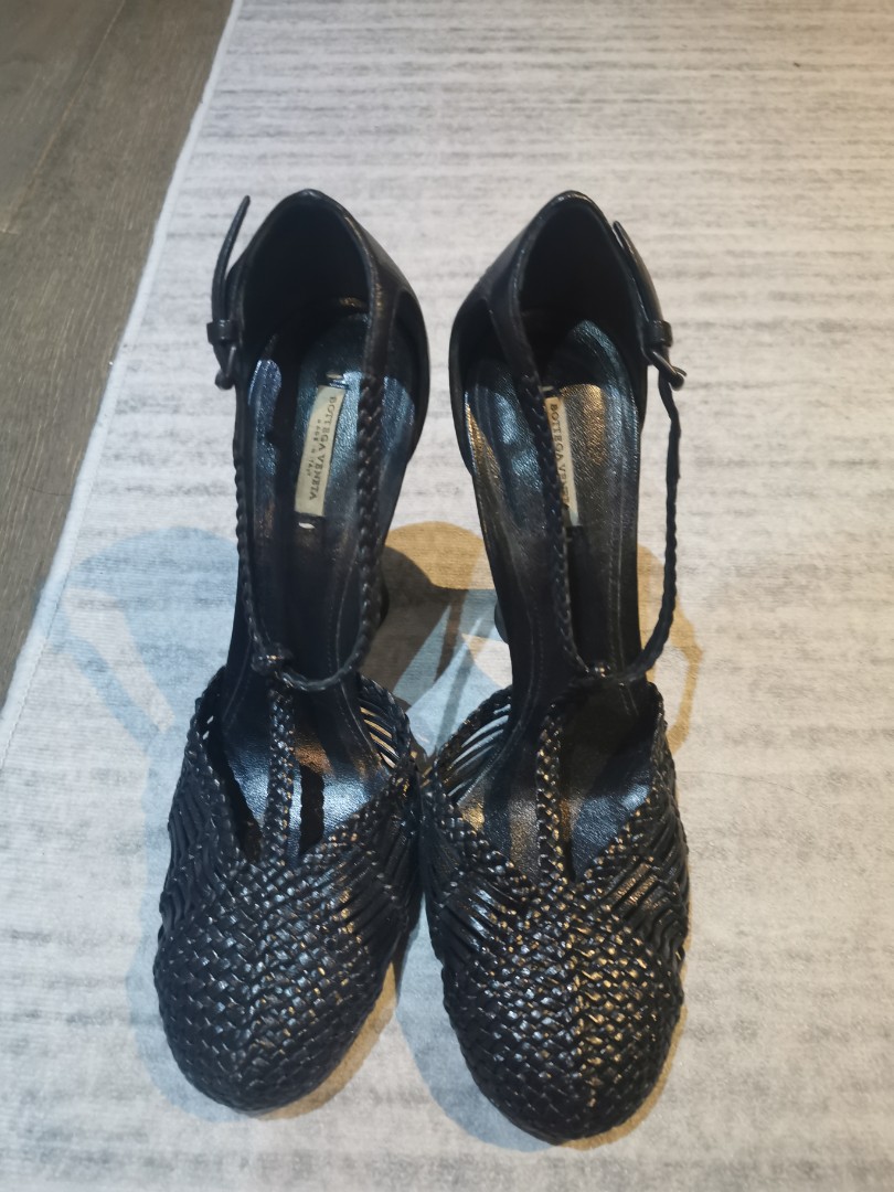 Bottega veneta black heels Clearance