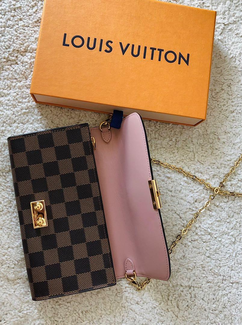 Louis Vuitton LV Croisette Chain Wallet WOC, Luxury, Bags & Wallets on  Carousell