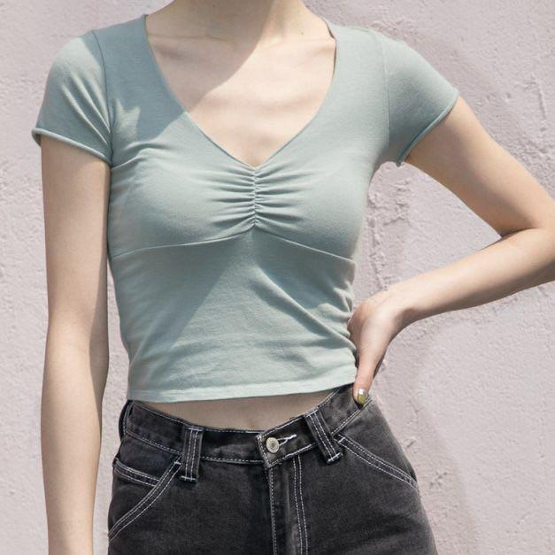 Brandy Melville Gina Top, Women's Fashion, Tops, Blouses on Carousell