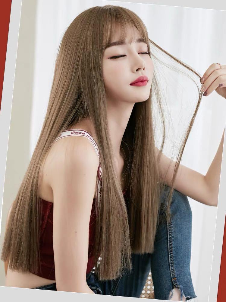Ulzzang straight hair hotsell