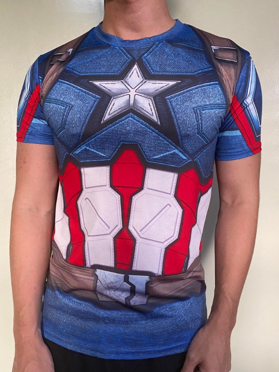 Captain america 2025 dri fit shirt