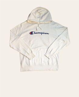 Champion script pullover hoodie