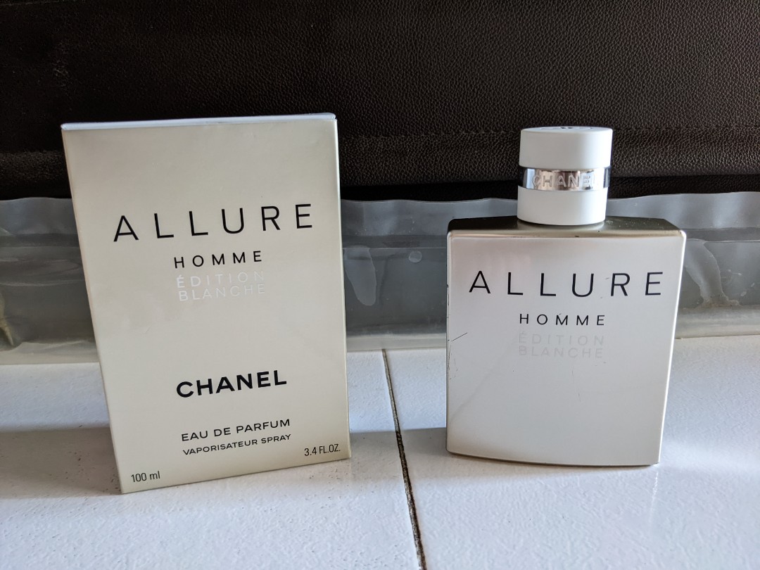 Chanel Allure Homme Edition Blanche Decant, Beauty & Personal Care,  Fragrance & Deodorants on Carousell