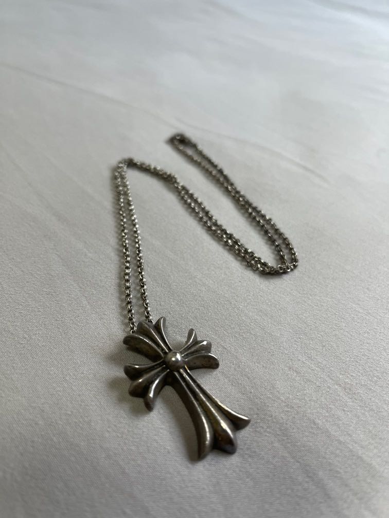 Chrome hearts cross top necklace