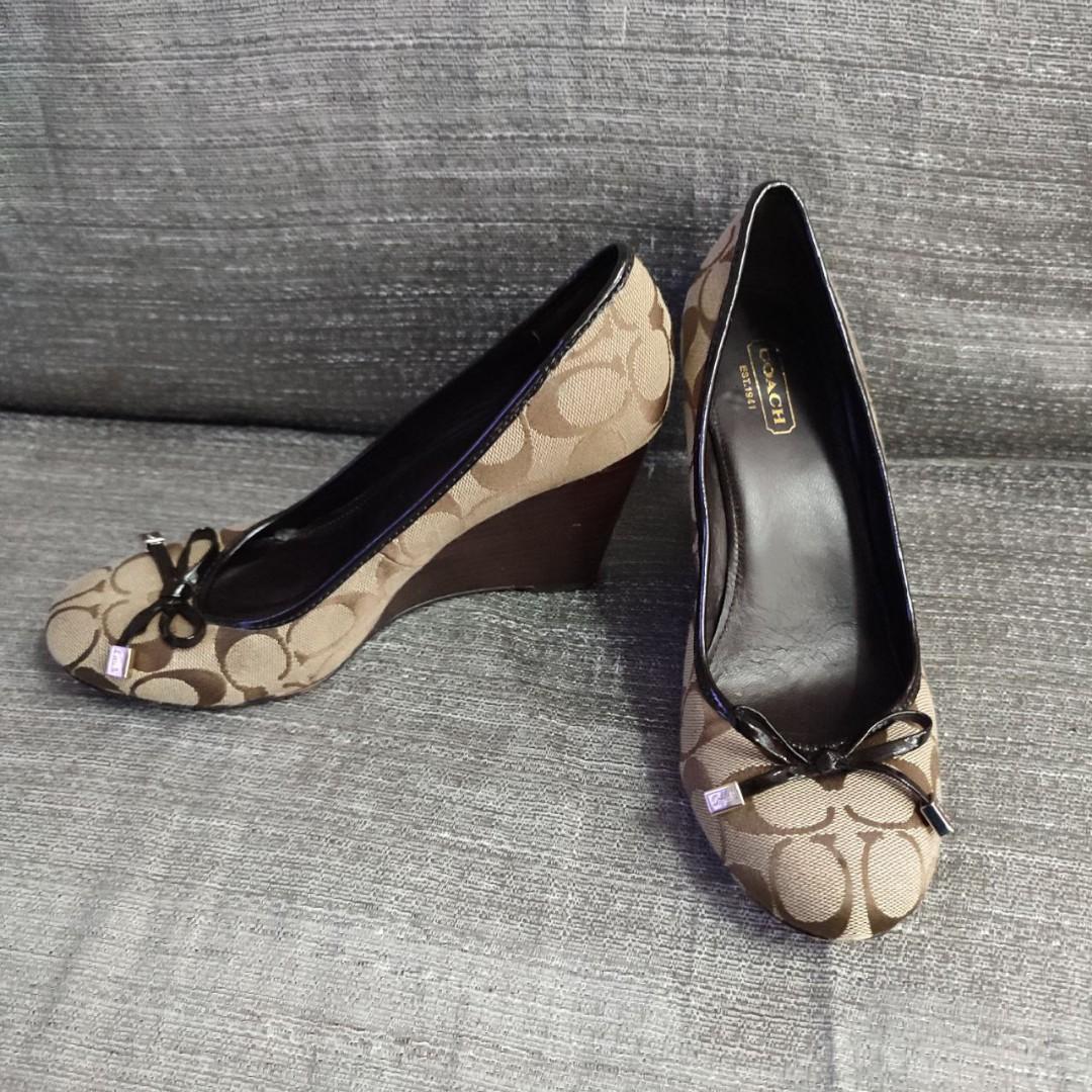 Coach wedge sneakers new arrivals