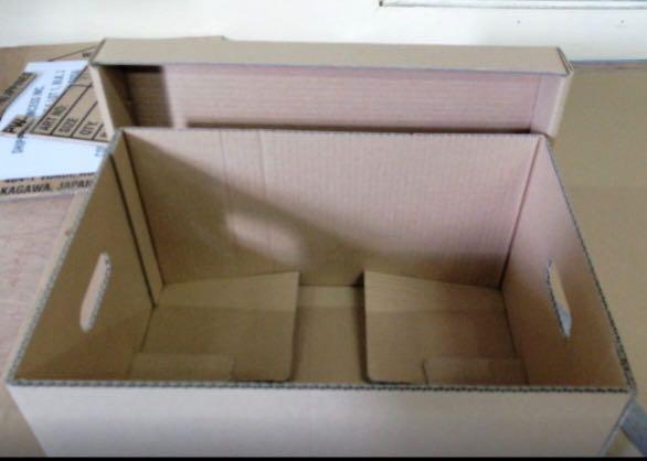 CORRUGATED BOX (Category: Storage Boxes & Baskets) located in Manila. Submitted by franciscojof (Listing ID 1162054880, Image 3). Description: FOR FABRICATION:CORRUGATED BOX -MOQ:100 pcs -FREE DIE-CUT MOLD COST for volume order #corrugatedbox #box.