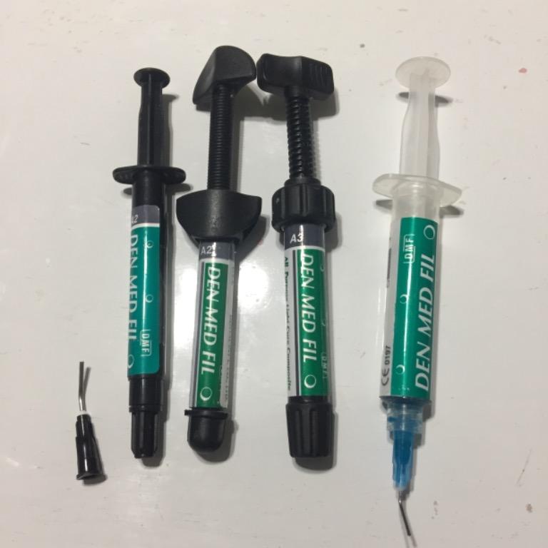 DEN MED FIL PACKABLE & FLOWABLE COMPOSITE WITH FREE ETCHANT, Health