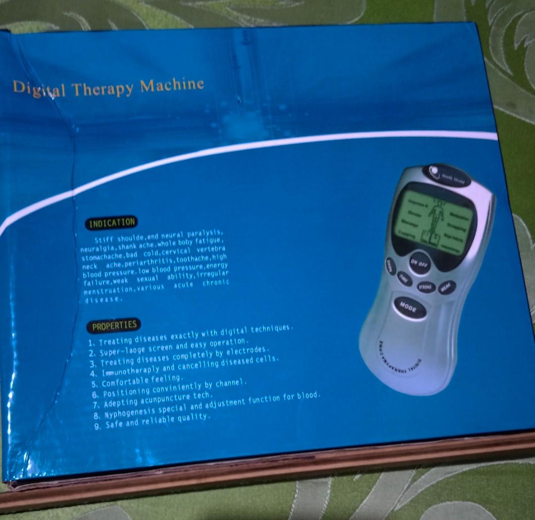 DIGITAL THERAPY MACHINE PORTABLE, Health & Nutrition, Health Monitors