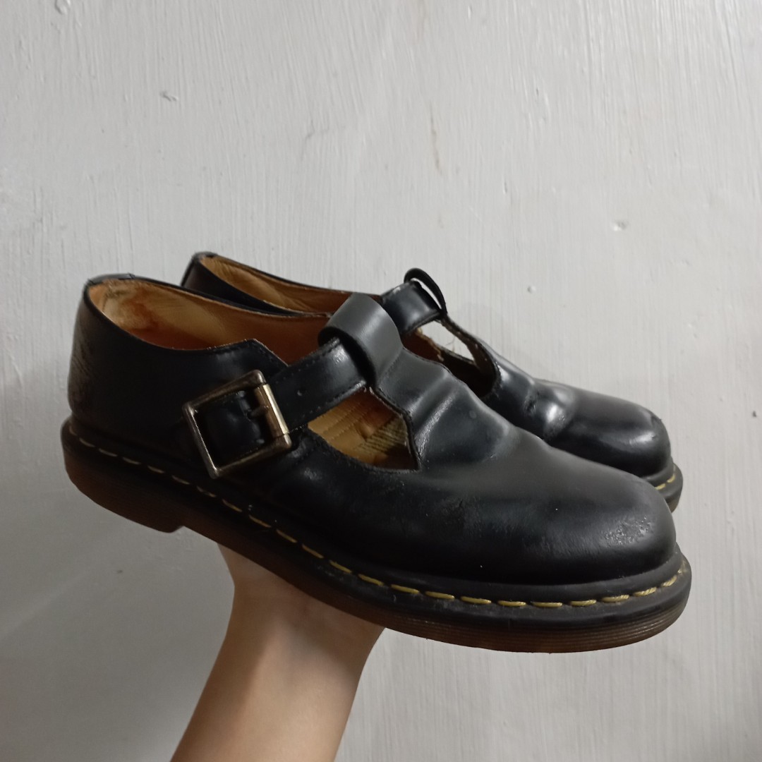 Doc Martens Canada Martens Black Polley Heart Mary Jane