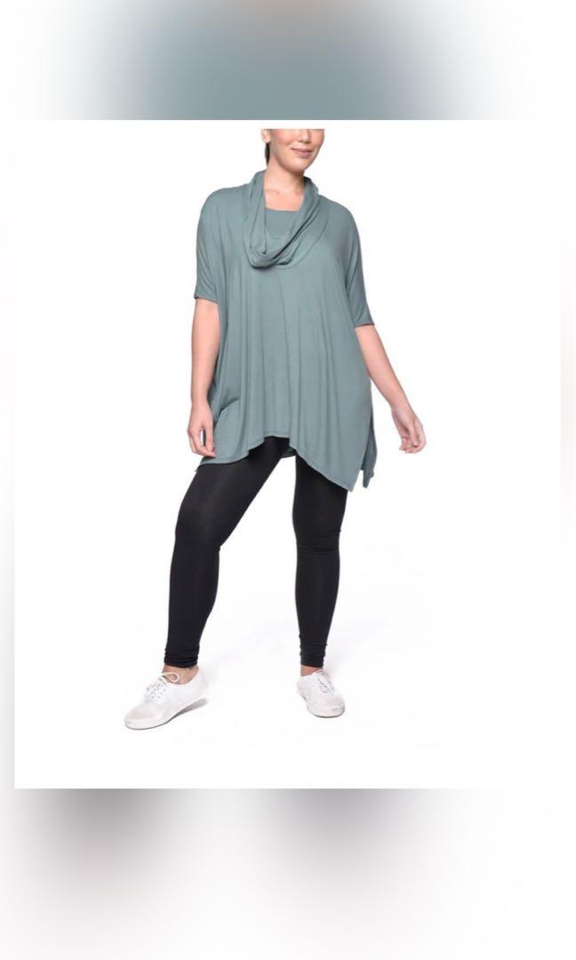 Elin Maternity and Nursing Cowl Neck Top (Category: Maternity wear) located in Marikina City. Submitted by cleverocean_14ab5c (Listing ID 1100684610, Image 2). Description: Used 3x only.