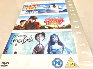 Family Classics: Happy Feet, Charlie And The Chocolate Factory, Tim Burton’s Corpse Bride