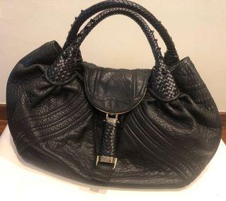 Fendi Spy Bag full leather Black