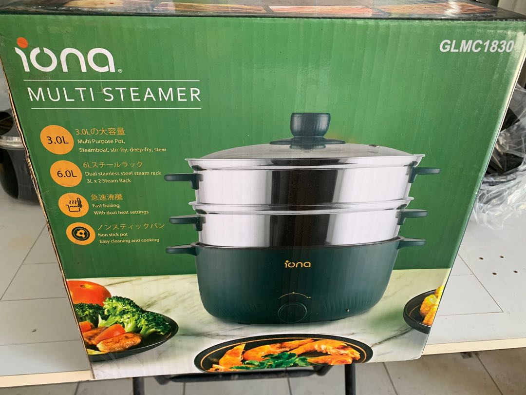 Iona multi Steamer 6L, TV & Home Appliances, Kitchen Appliances