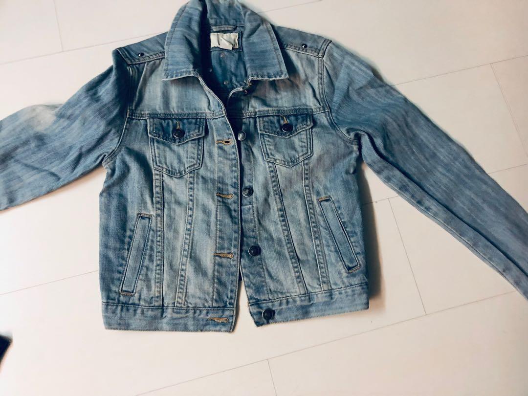 forever 21 women's denim coats & jackets