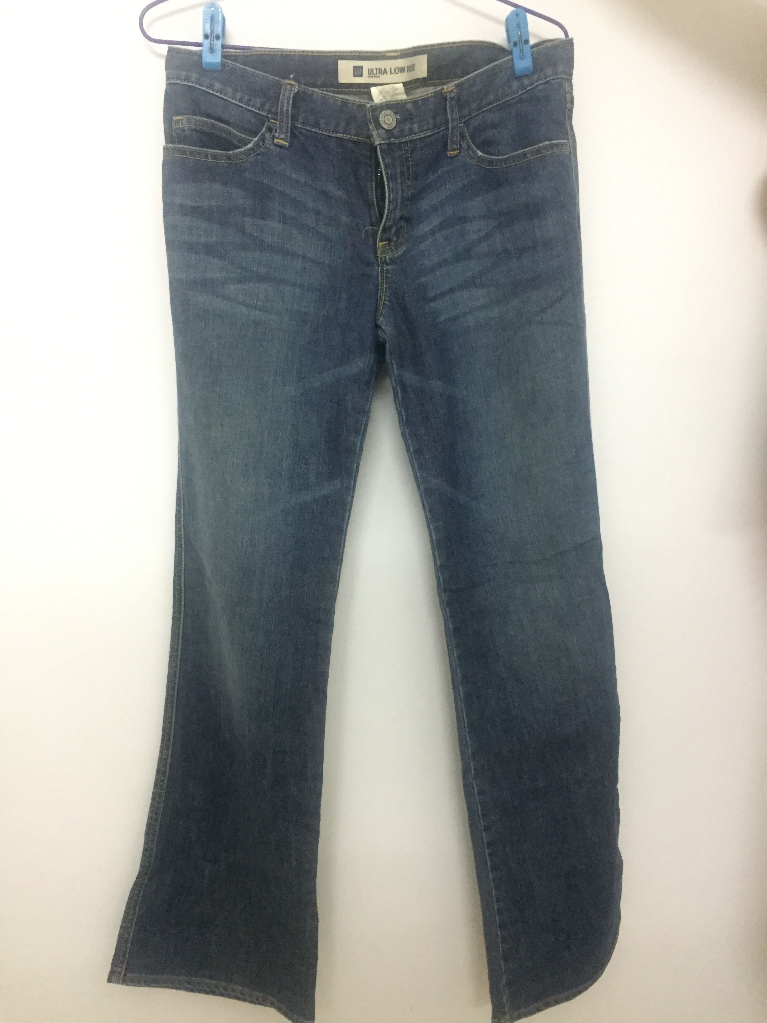 Gap ultra shop low rise jeans