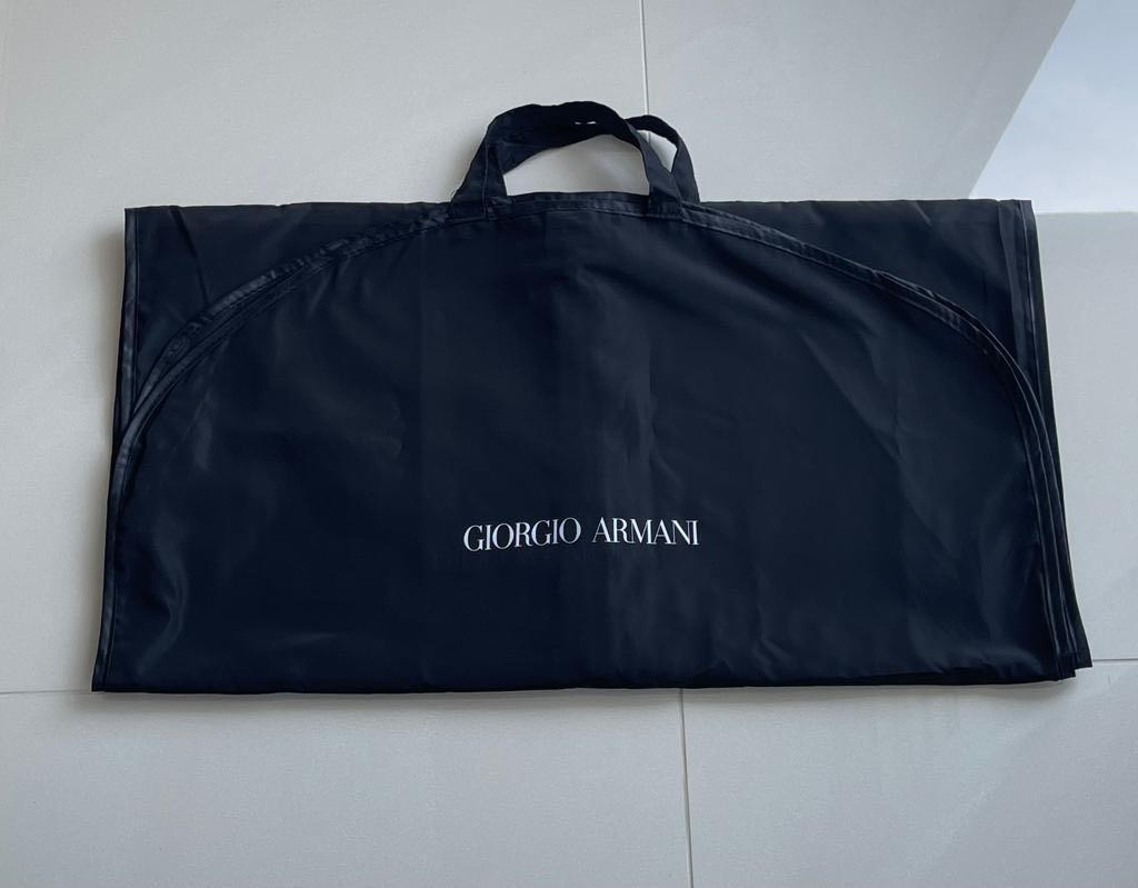 Armani shop suit bag