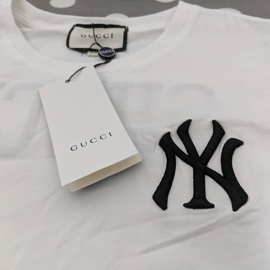 Gucci New York Yankees Tshirt, Men's Fashion, Tops & Sets, Tshirts