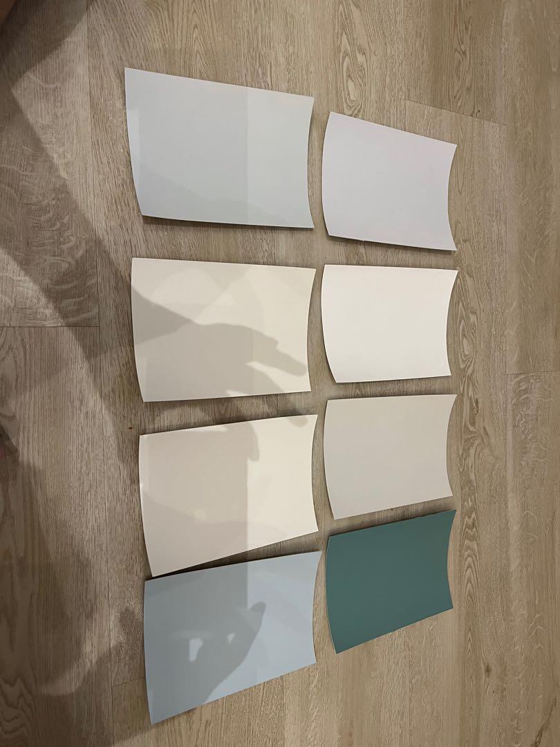 Gush paint sample card, Furniture & Home Living, Furniture, Shelves, & Racks on Carousell