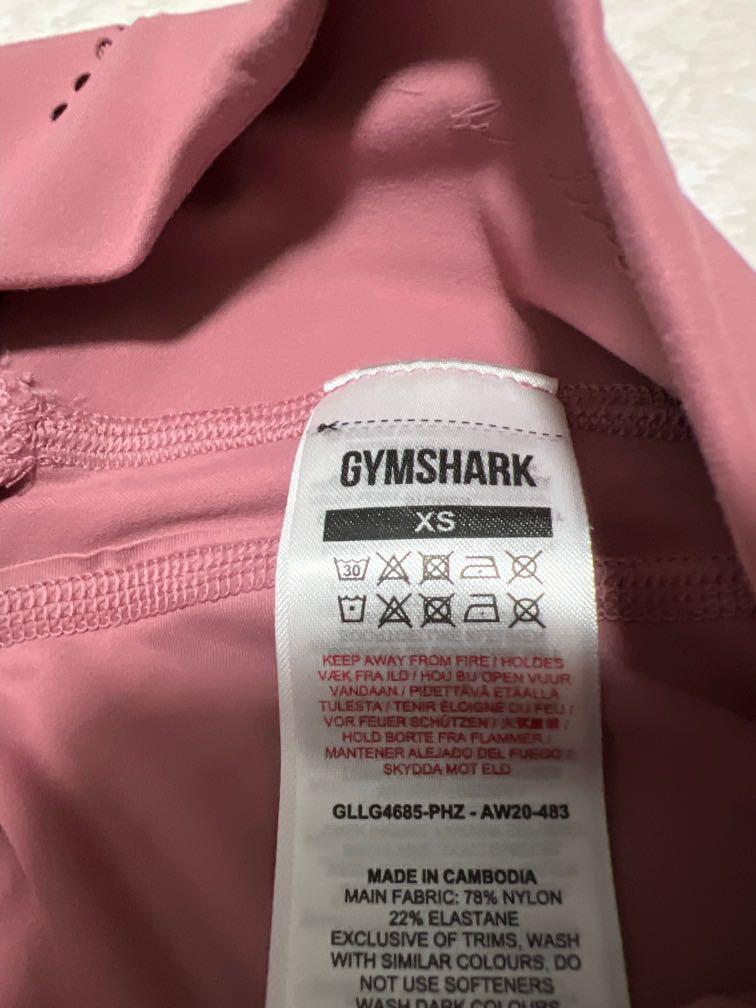 Gymshark Whitney Simmons High Rise Pink Womens Leggings GLLG4685