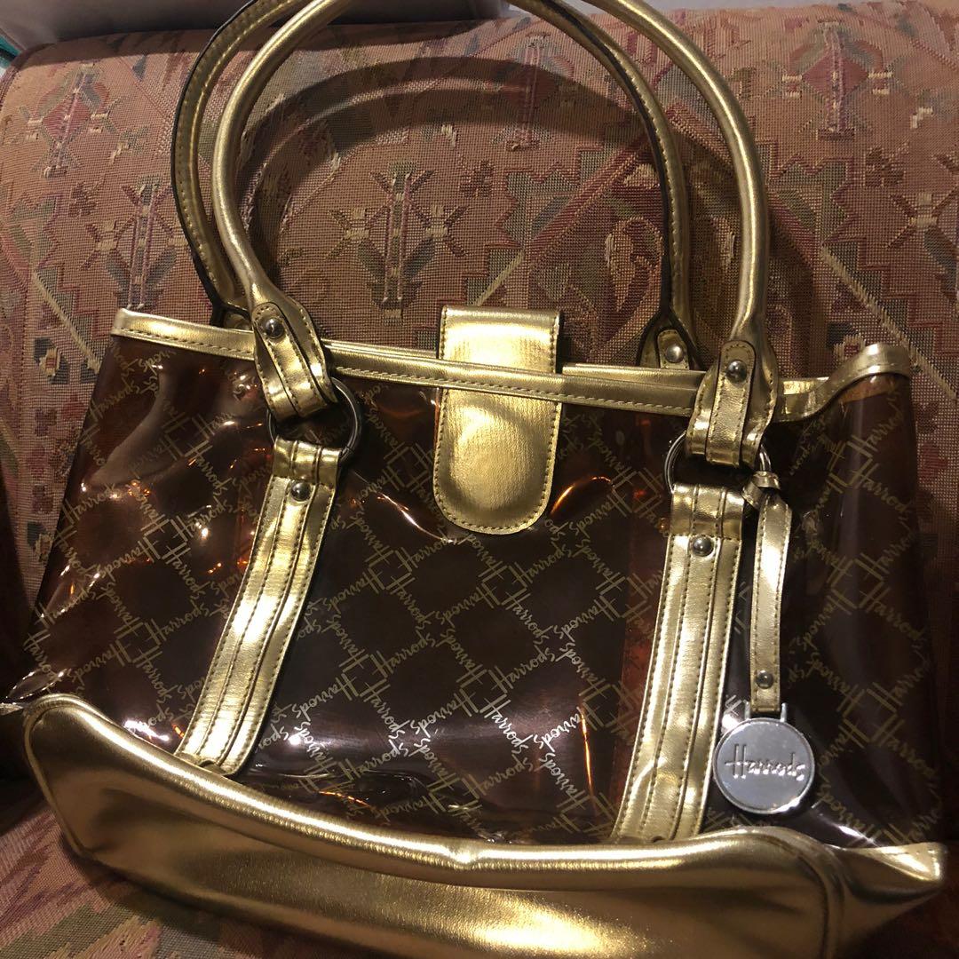 Harrods Jelly Bag, Fesyen Wanita, Tas & Dompet di Carousell