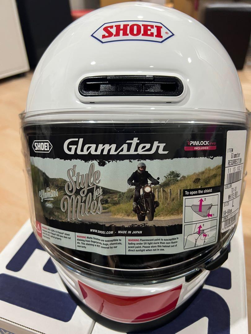 Helmet Shoei Glamster Resurrection Auto Accessories on Carousell
