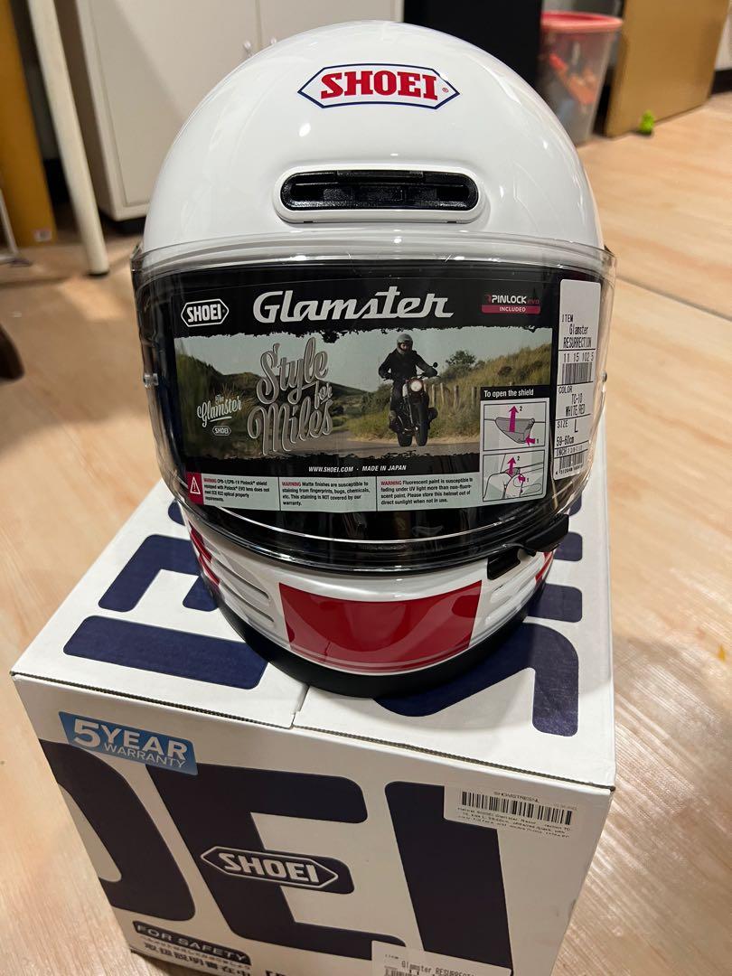 Shoei glamster pinlock on sale