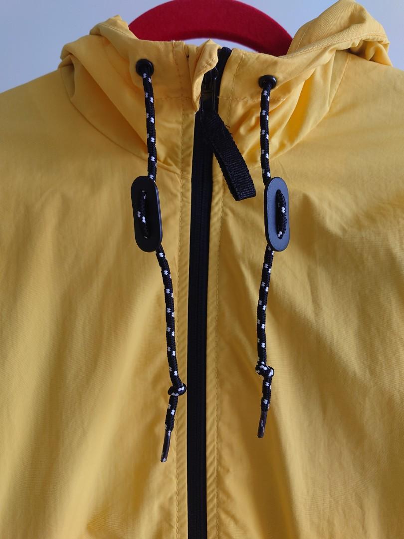 H&M Yellow Jacket, 男裝, 外套及戶外衣服 Carousell