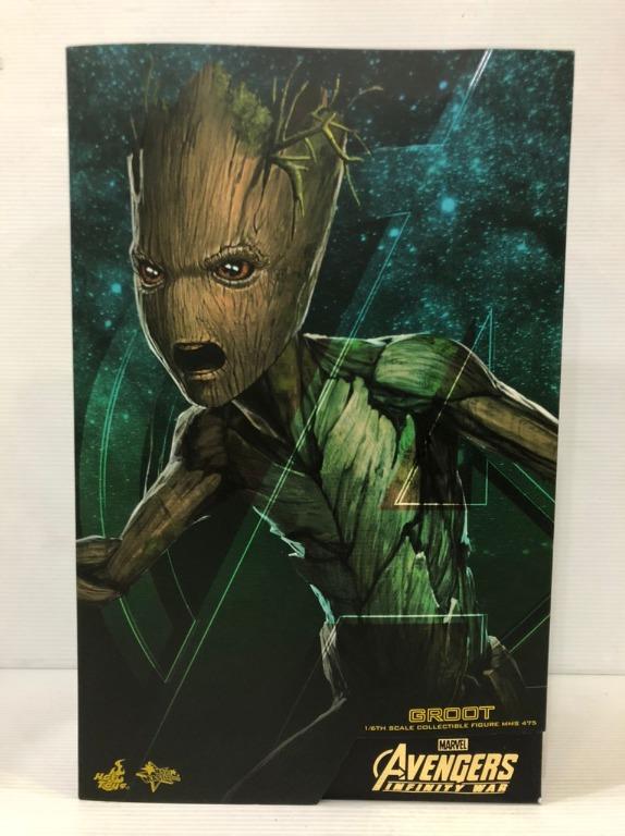 Hot Toys Mms475 Avengers: Infinity War Groot 1/6Th Scale Collectible  Figure, Hobbies & Toys, Toys & Games On Carousell