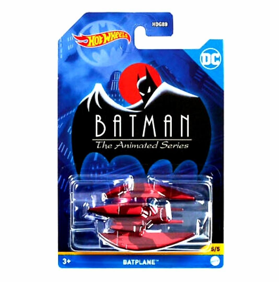 Hot Wheels Batman The Animated Series Batplane Hotwheels DC Comics