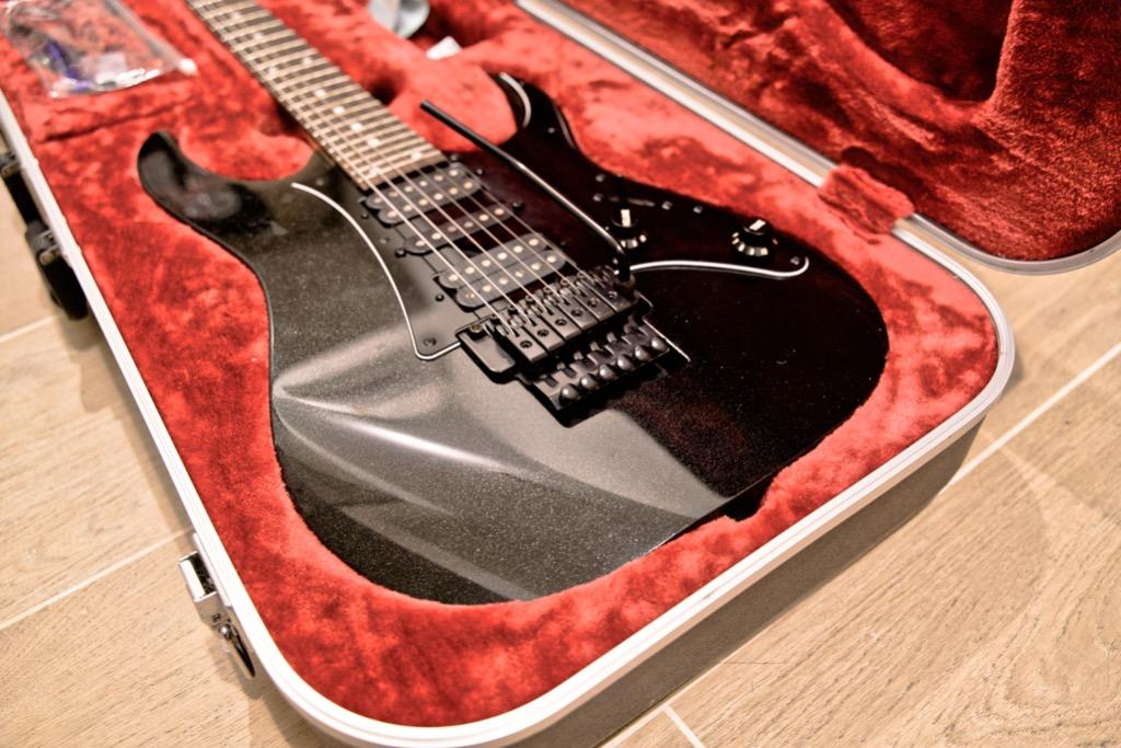 Ibanez 日本制RG655/GK 電結他配原裝盒, 興趣及遊戲, 音樂、樂器& 配件