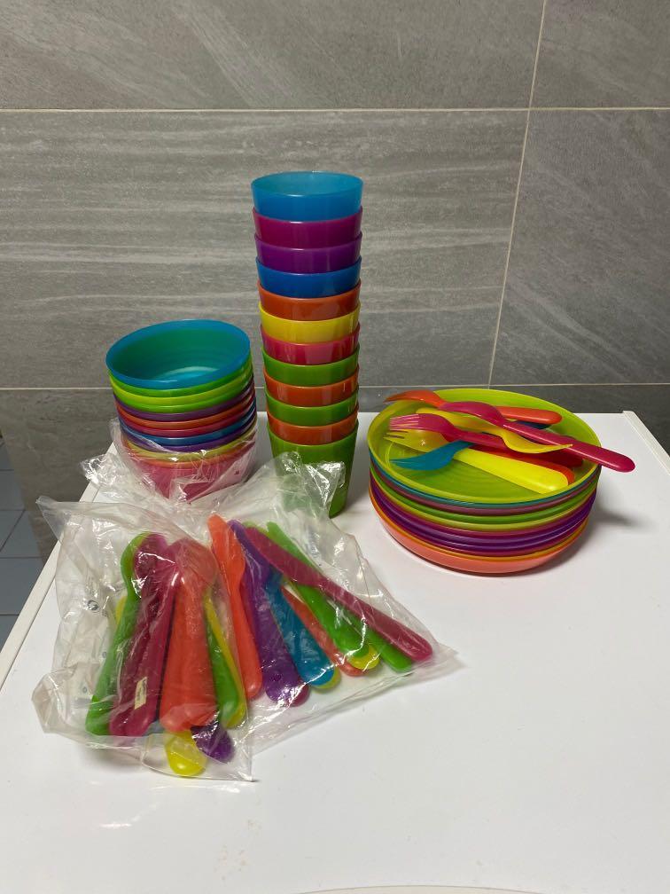 IKEA plastic cutlery, Furniture & Home Living, Kitchenware & Tableware