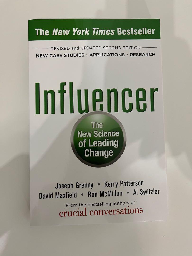 Influencer The New Science Of Leading Change