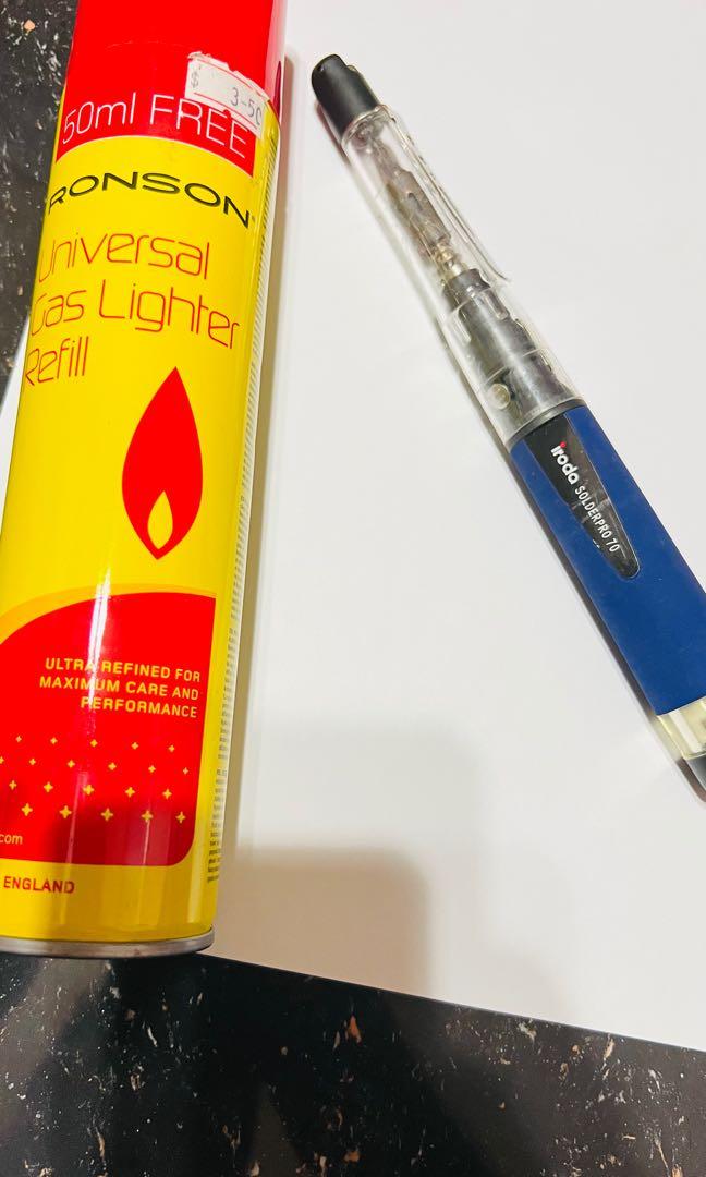 Iroda SOLDERPRO70 Flint ignition butane soldering irons with free used