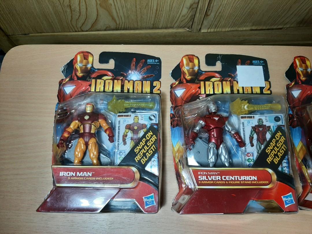 IRONMAN 2 MOVIE 3.75" CLASSIC COMIC ARMOR SET (Category: Action & Battle Toys) located in Mandaluyong City. Submitted by cyberbotots (Listing ID 1070811192, Image 2). Description: - READING IS ESSENTIAL, so please read. - NO Lowballers. - Strictly no COD/COP for non-meet up. - SET SALE ONLY. Any inquiry about breaking the set will be ignored. - All items in 1st row of picture #1 are still MOC, though cards are no longer in good condition. - Mark-