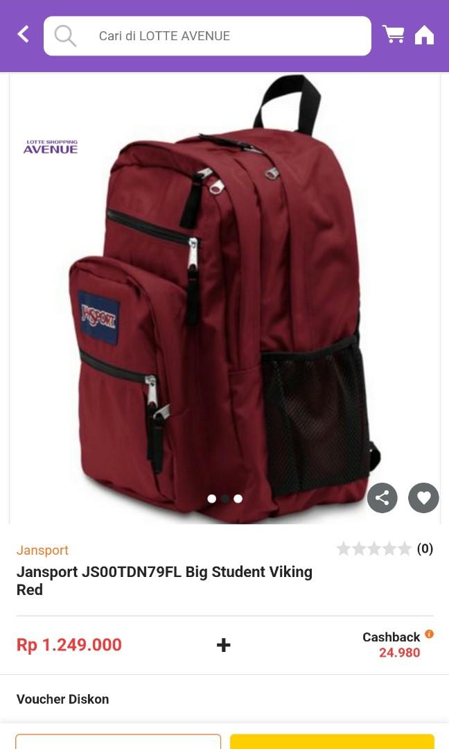 Jansport lotte shopping avenue shop