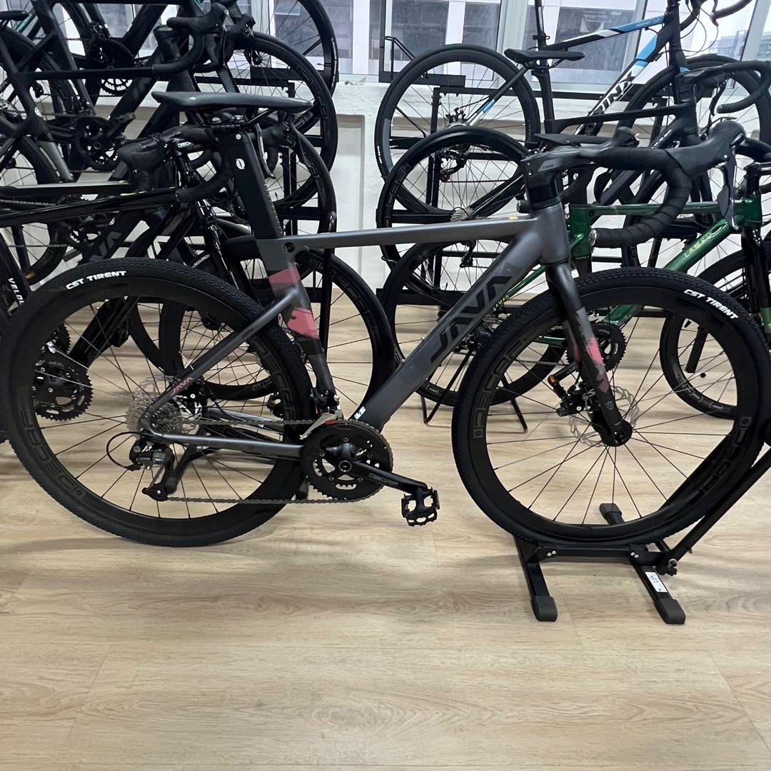 Java gravel road bike on off road idra shimano sora hybrid, Sports ...