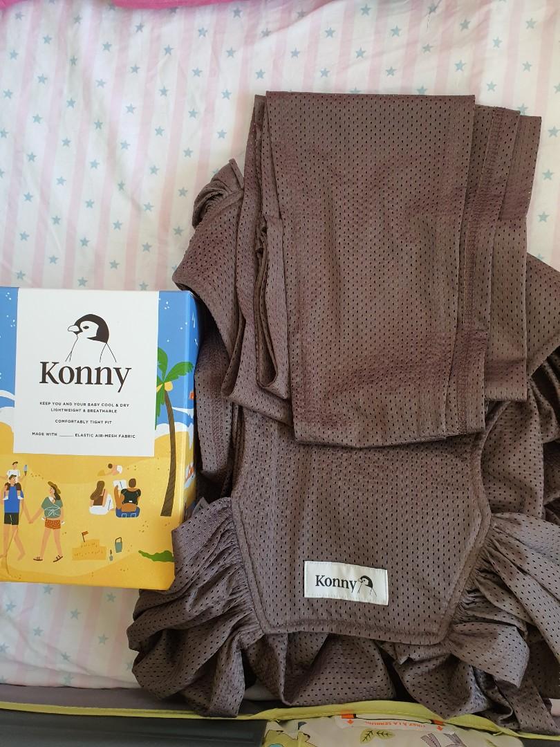 Konny summer carrier L size (Mocha), Babies & Kids, Going Out, Carriers