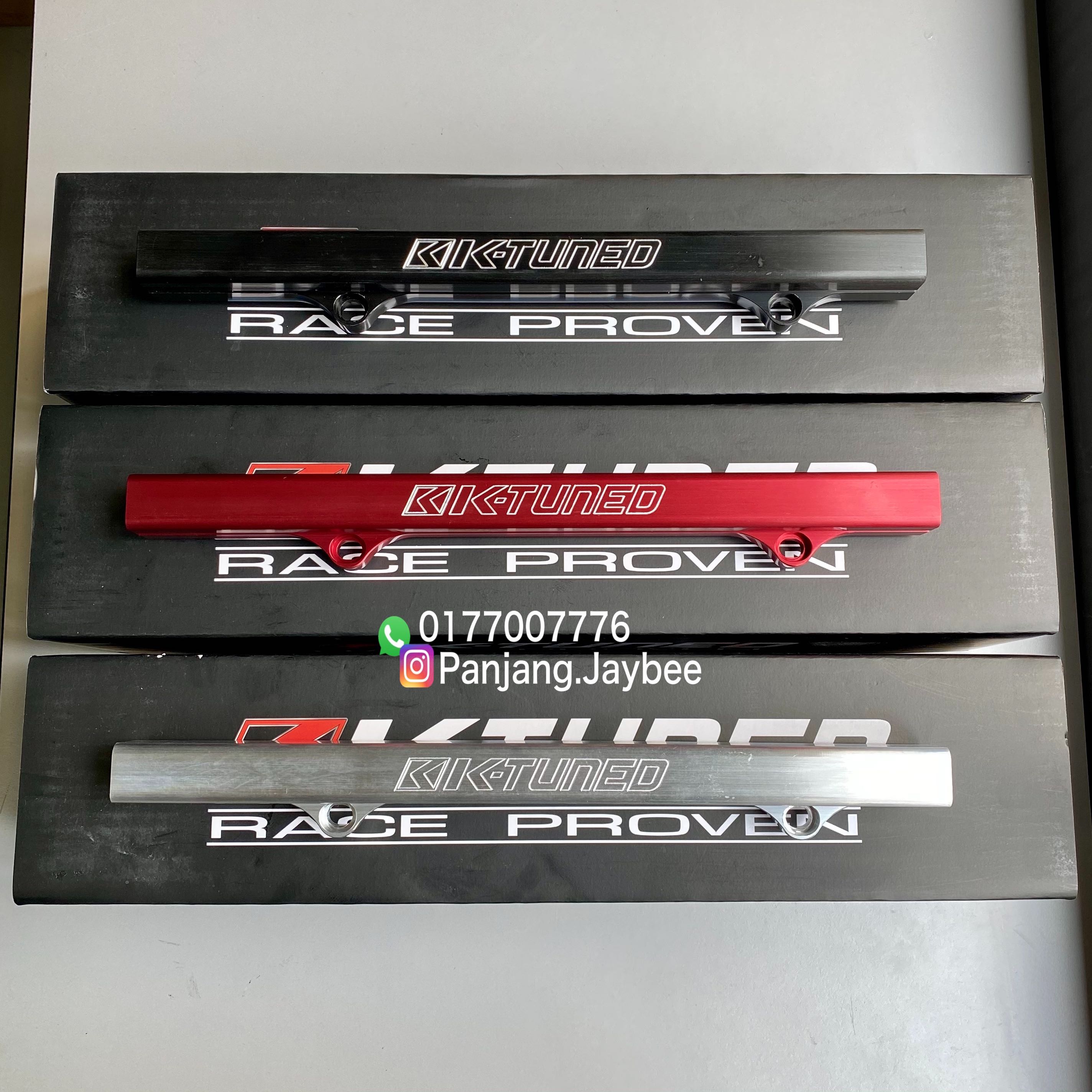 KTuned Fuel Rail K20 / K24, Auto Accessories on Carousell