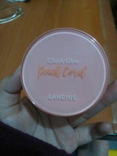 Laneige Cheek Glow Peach Coral Blush