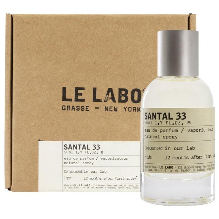 Le Labo - Santal 33 EDP 50ml, Beauty & Personal Care, Fragrance