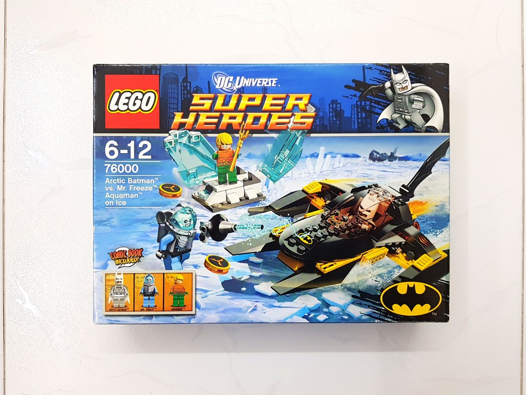 Lego DC Universe Super Heroes 76000 Arctic Batman vs Mr Freeze