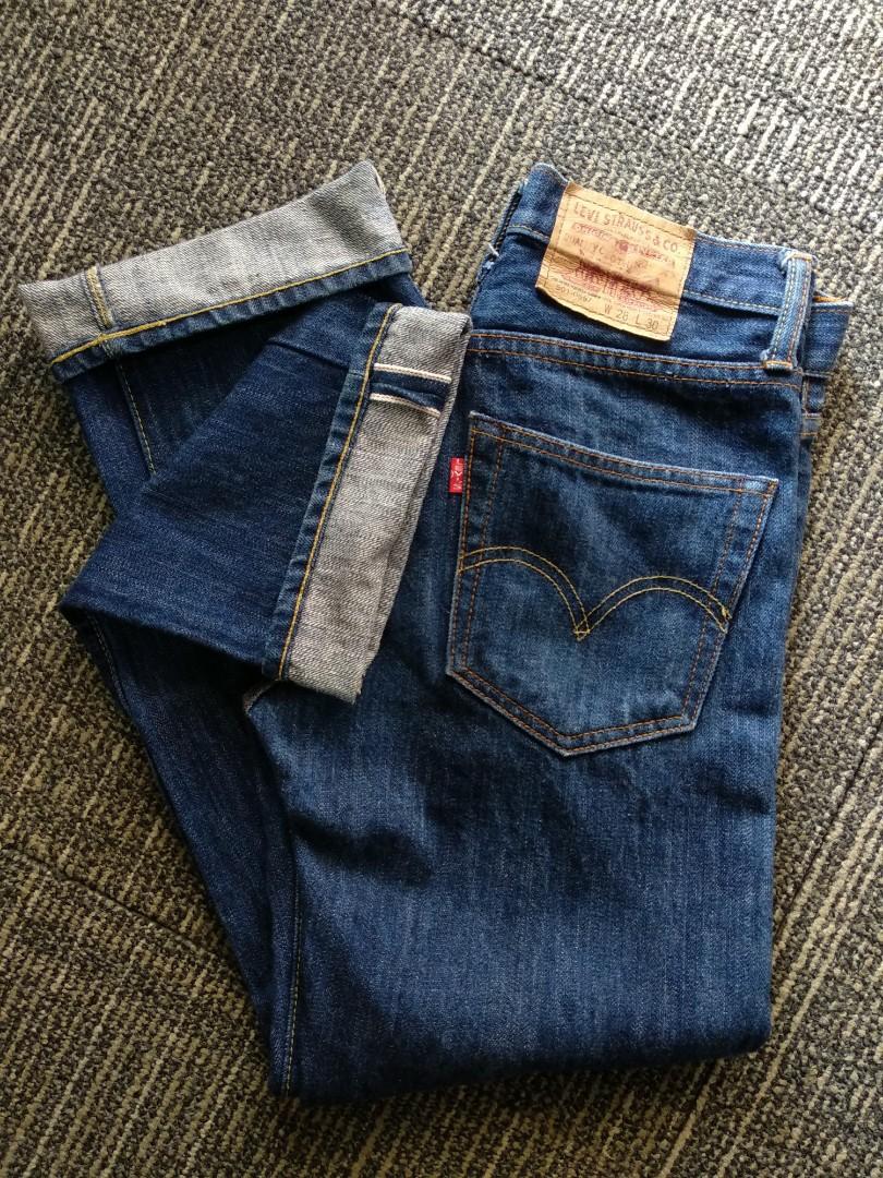 Levi's 501 big E selvedge, Fesyen Pria 