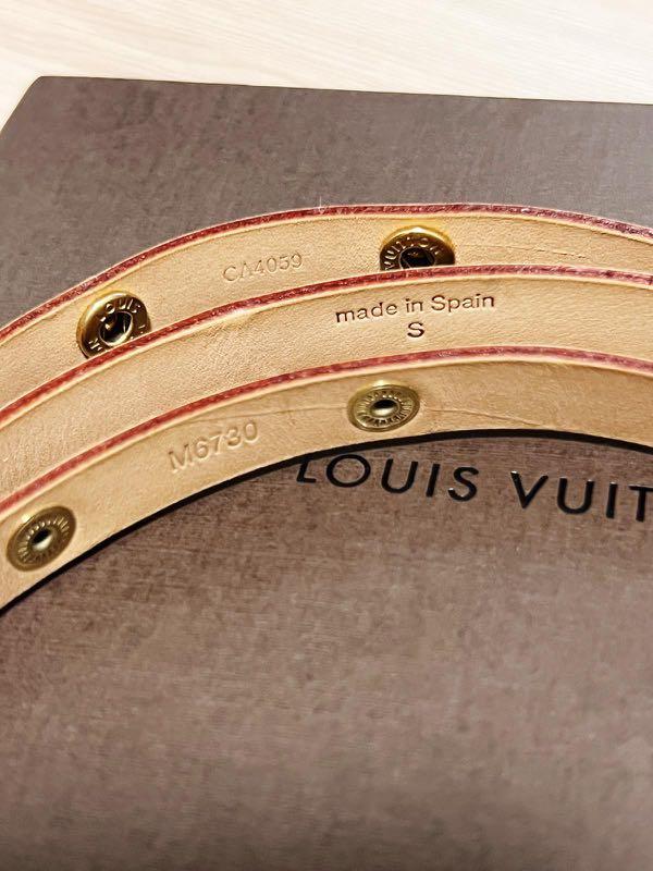 Louis Vuitton Louis Vuitton Ceinture Bouton Pression Cowhide