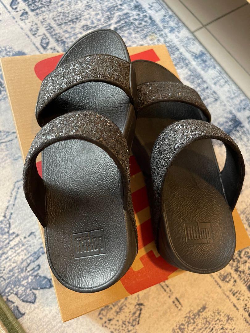 Lulu deals glitter slides