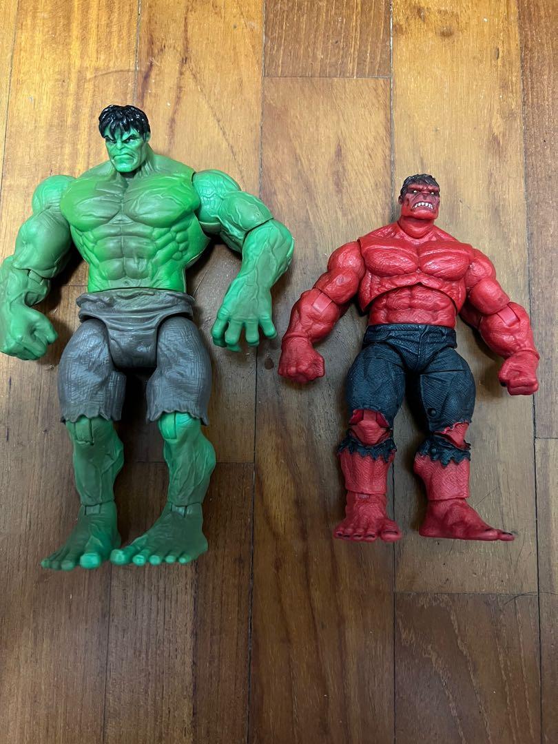 red hulk vs green hulk games